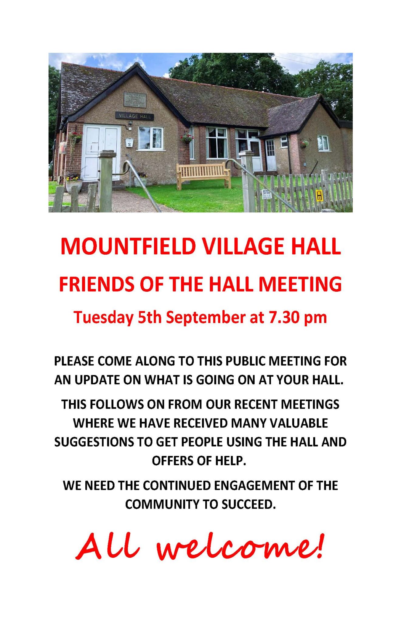 Friends of the Hall Meeting 05.09.23